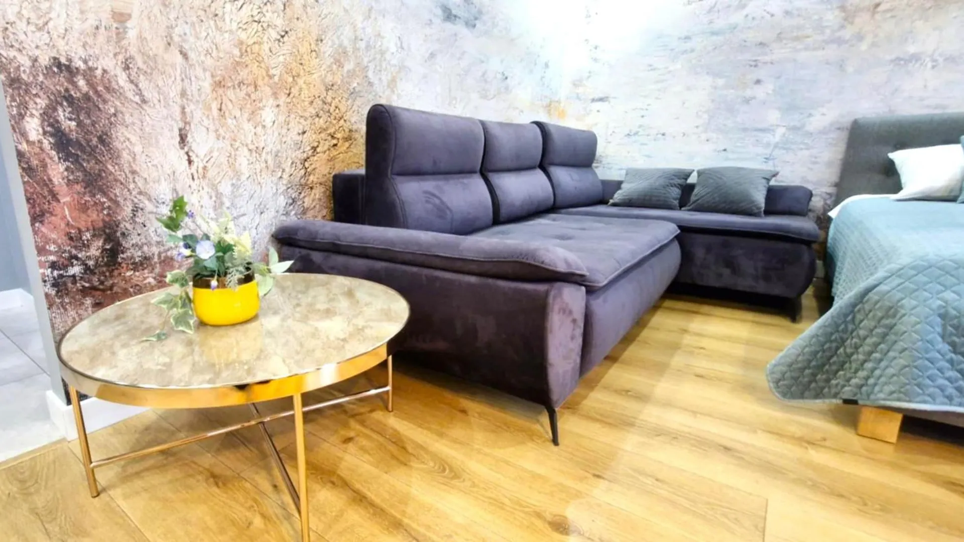 Apartmán Luxury Blue Cascade Studio Downtown Balcony Krakov Polsko